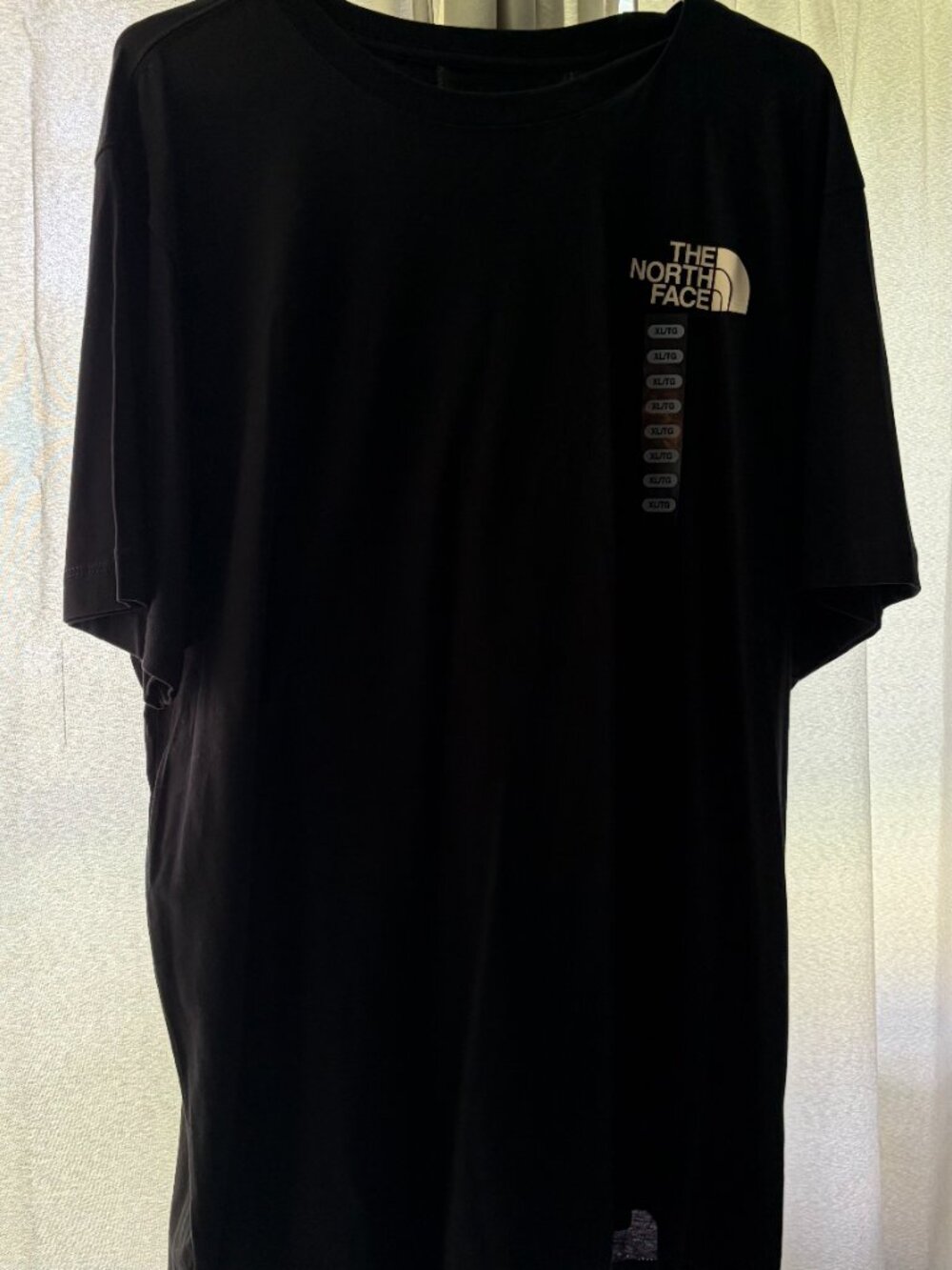 The North Face Mens XL Retro NSE Mountain Graphic T-Shirt Black NWT